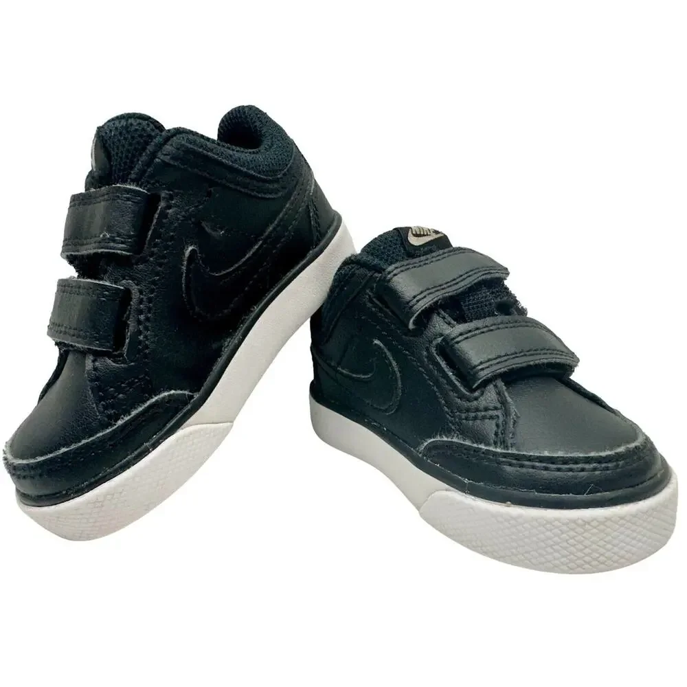 Nike Capri 3 LTR (TDV) Black/White Toddler Sneakers Size 5C 579949 014